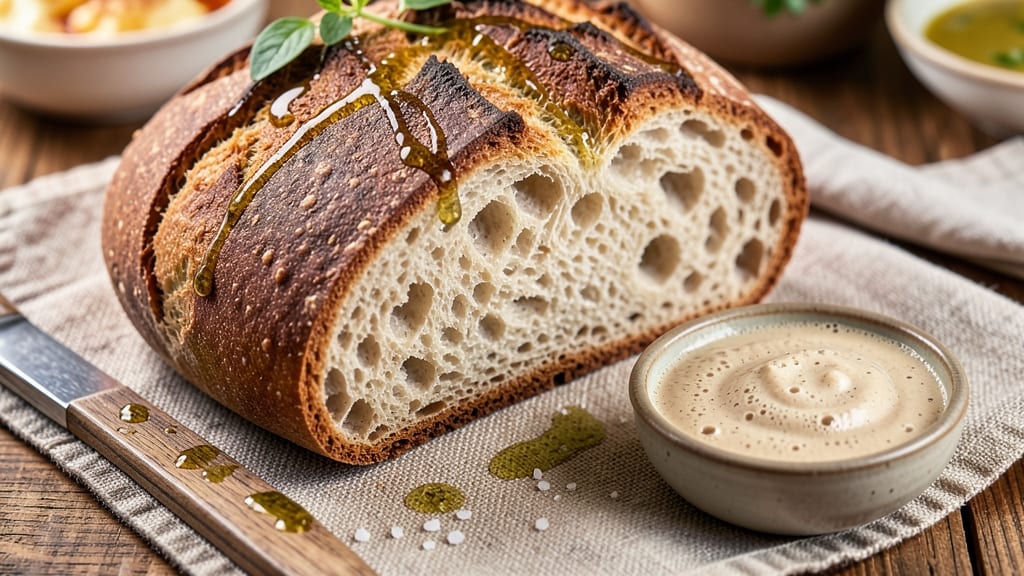 Artisan Bread Recipe With Starter: Fermented Flavor and Crispy Crust in One Bake