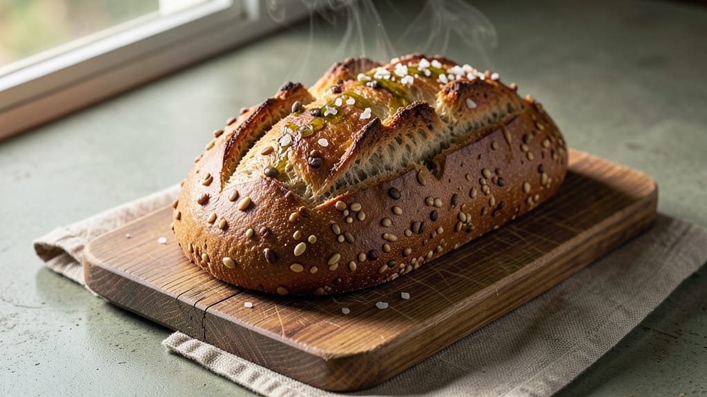 9-Grain Sourdough Bread Recipe: Nutty Depth and Open Crumb in One Bake
