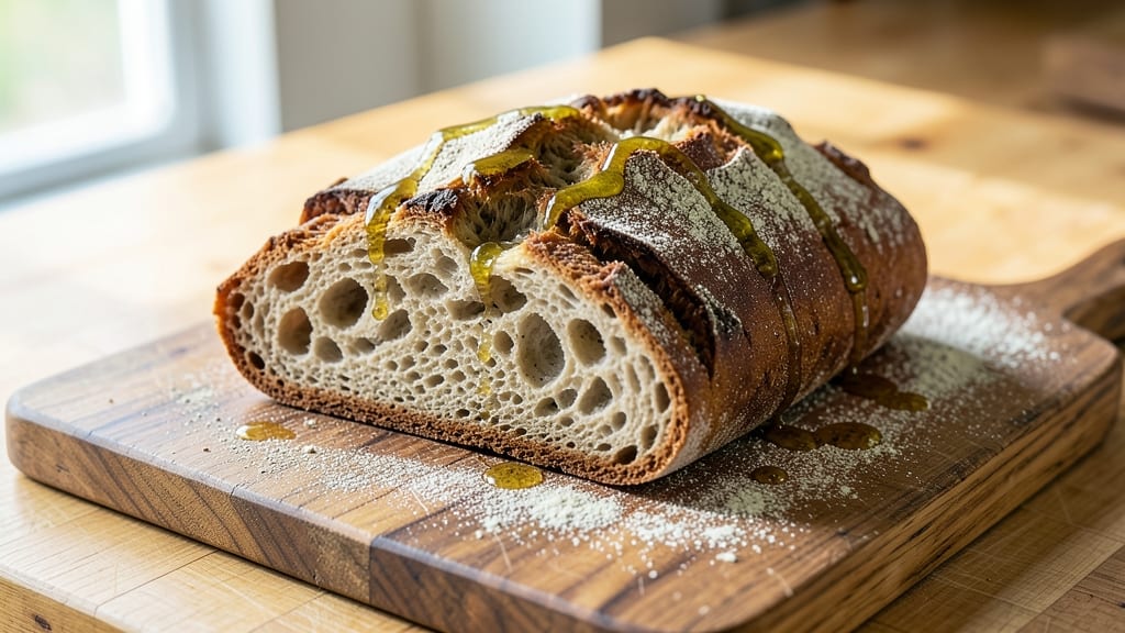 6-Ingredient Bread Recipe: No-Knead Magic With Just Flour, Water, and Yeast