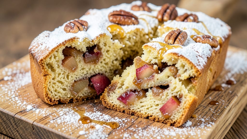 Apple Pie Bread Recipe With Yellow Cake Mix: Caramelized Apple Swirls and Buttery Lattice Top