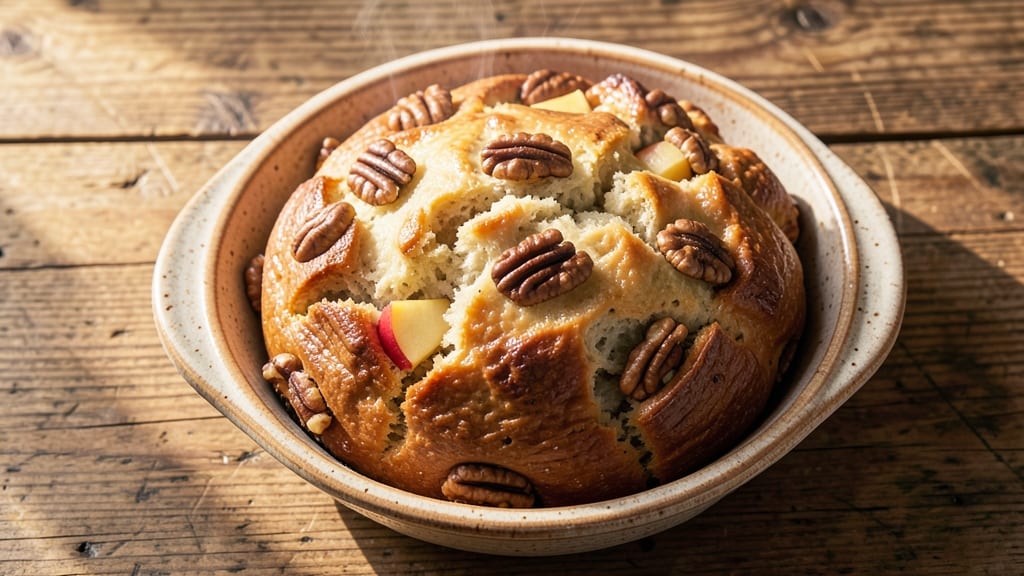 Apple Walnut Bread Machine Recipe: No-Knead Swirls With Crispy Golden Crust