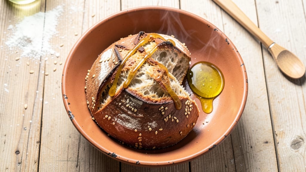 Authentic Bread Recipe: Ancient Grain Loaf With Nutty Depth and Crusty Crunch