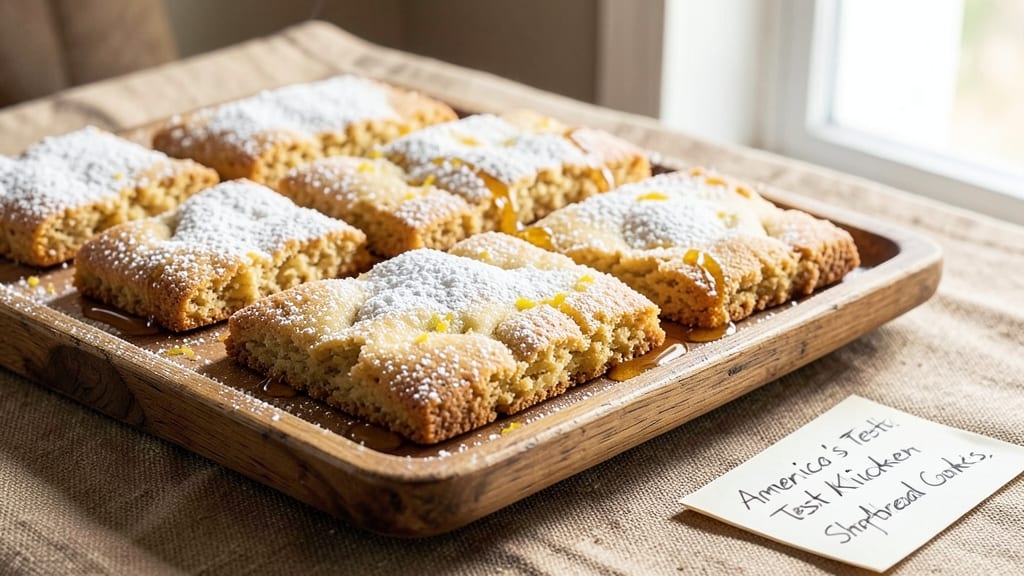 America's Test Kitchen Shortbread Cookie Recipe: Buttery Crunch With Vanilla Infusion