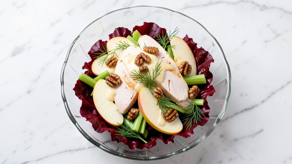 Atlanta Bread Company Chicken Waldorf Salad Recipe: Crunchy Apple, Walnut, and Celery Magic