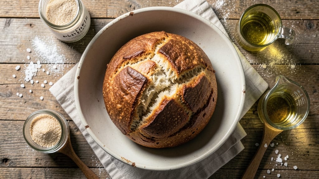 4-Hour Bread in a Bag Recipe: No-Knead Crusty Loaf Without the Mess