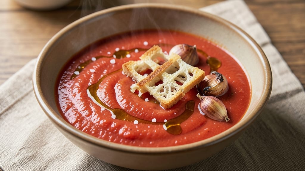 Atlanta Bread Company Tomato Soup Recipe: Smoky Roasted Garlic and Basil Infusion