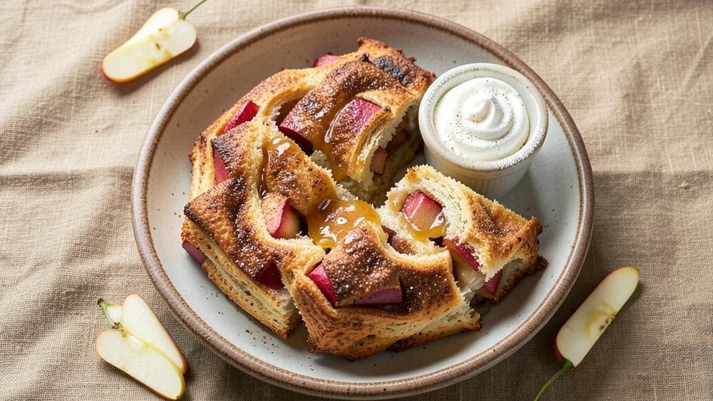 Apple Fritter Pull-Apart Bread Recipe: Caramelized Apple Threads With Buttery Crust