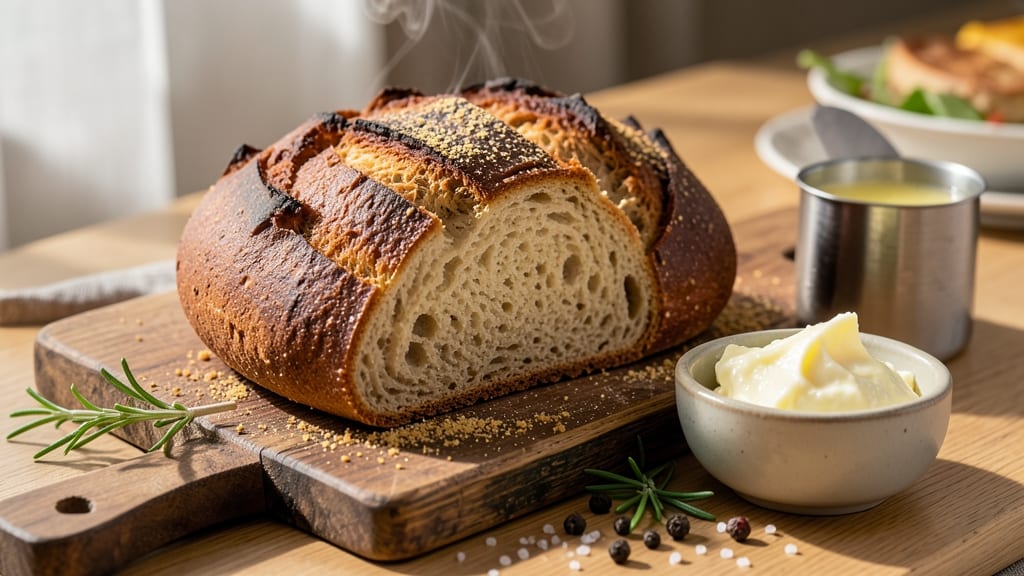 Amazing Homemade Bread Recipe: Artisan Crust With Open Crumb Magic