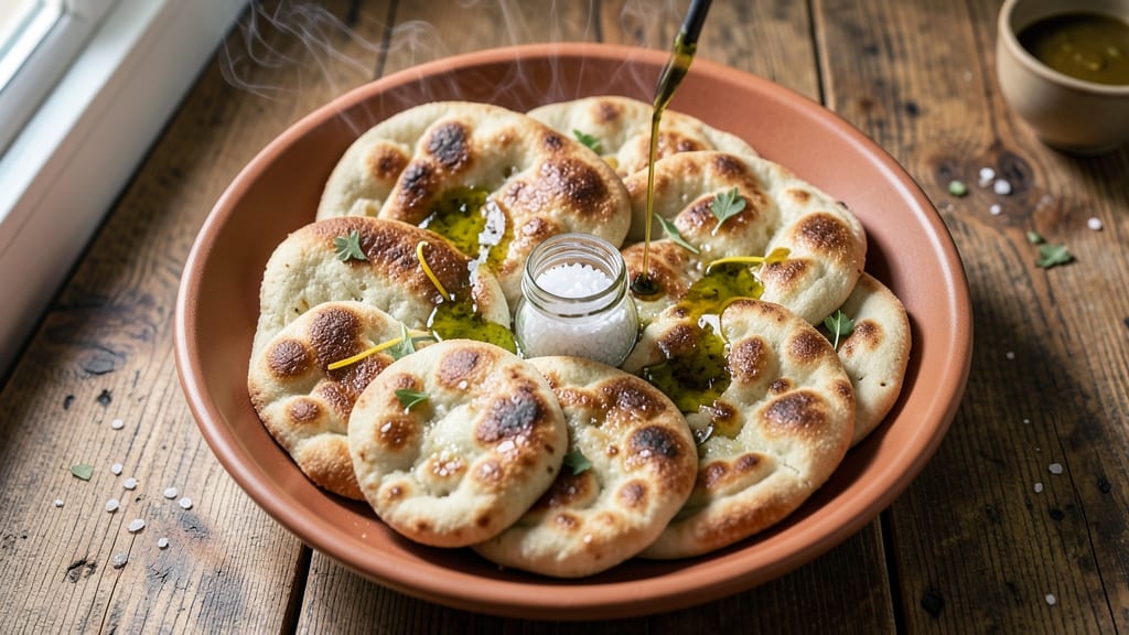 Artisan Flatbread Recipe: Chewy Crust With Pillowy Softness Inside