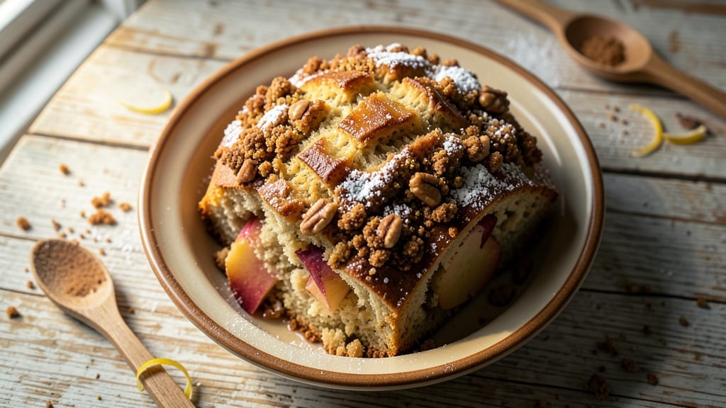 Apple Cinnamon Streusel Bread Recipe: Warm Spice Swirls and Crunchy Top in One Bake