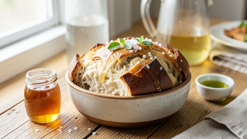 Airy Homemade Bread Recipe: Light as Clouds With No-Knead Ease