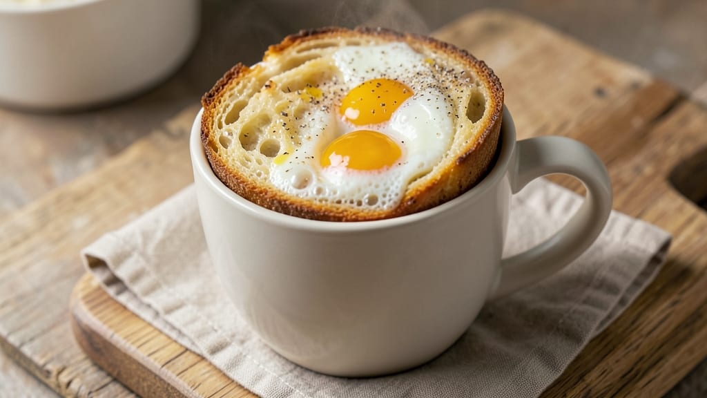 90-Second Keto Mug Bread Recipe: Crispy Crust, Soft Center in Microwave