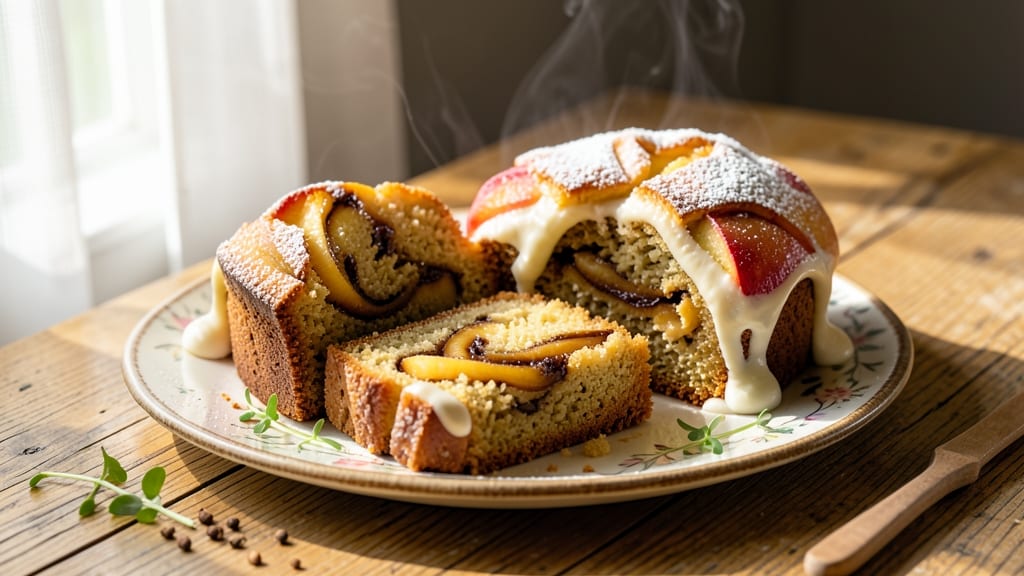 Apple Cake Tea Room Banana Bread Recipe: Warm Spice and Banana-Apple Harmony