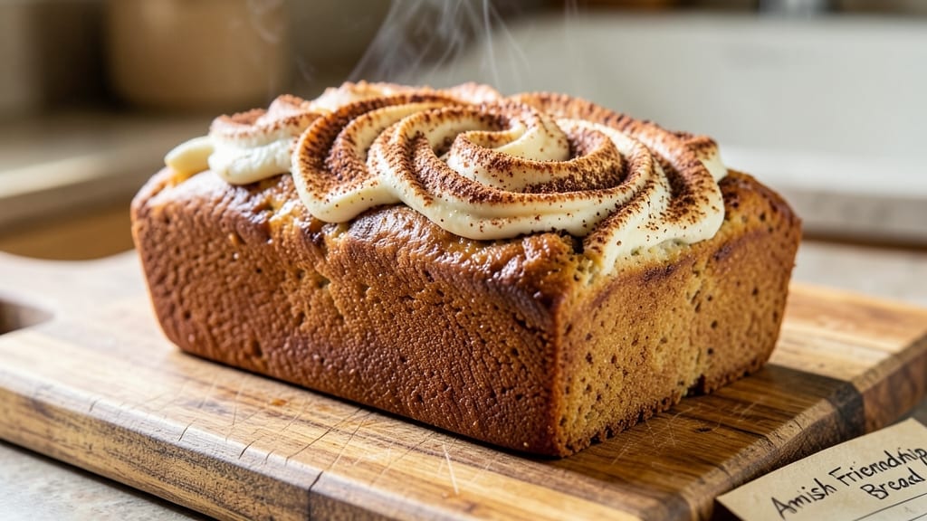 Amish Friendship Bread Cinnamon Loaf Recipe: No-Knead Warmth With Spiced Swirls
