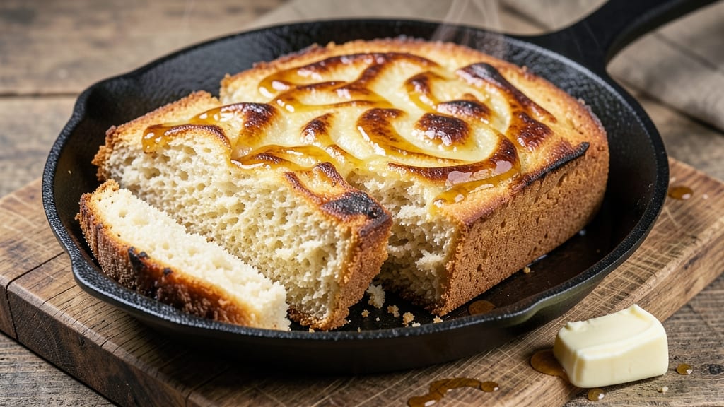 Aunt Jemima White Cornmeal Cornbread Recipe: Golden Crust, Buttery Swirls in One Bake