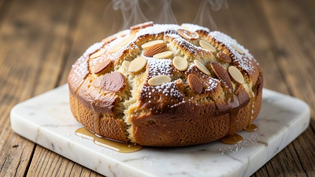 Almond-Filled Sweet Bread Recipe: Nutty Swirls and Buttery Crust Delight