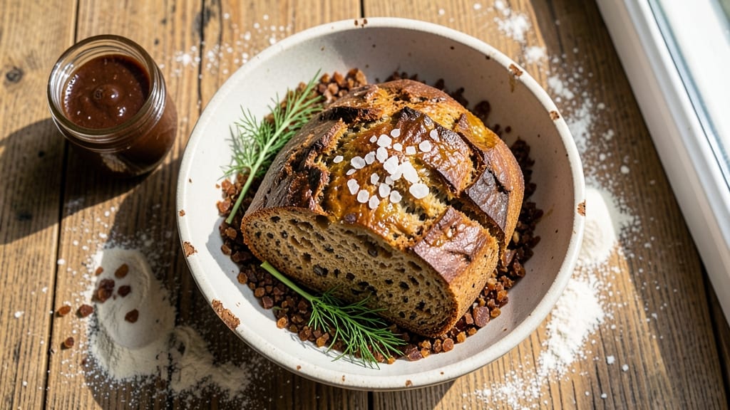 Authentic German Rye Bread Recipe: Dark Malty Crust With Tangy Open Crumb