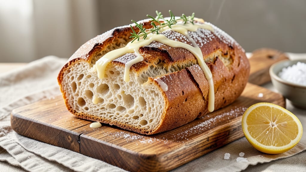 Andy's East Coast Kitchen Bread Recipe: Crusty-Crowned Cheddar Walnut Swirl Loaf