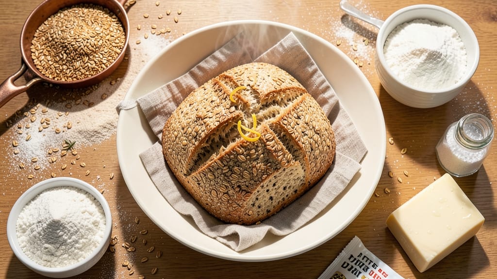Add Wheat Bran to Bread Recipe: Fiber-Packed Loaf With Nutty Crunch