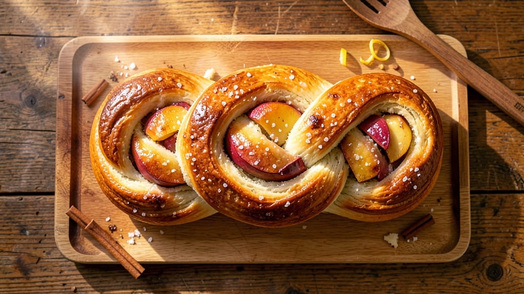 Apple Braided Bread Recipe: Honey-Glazed Swirls and Pull-Apart Softness