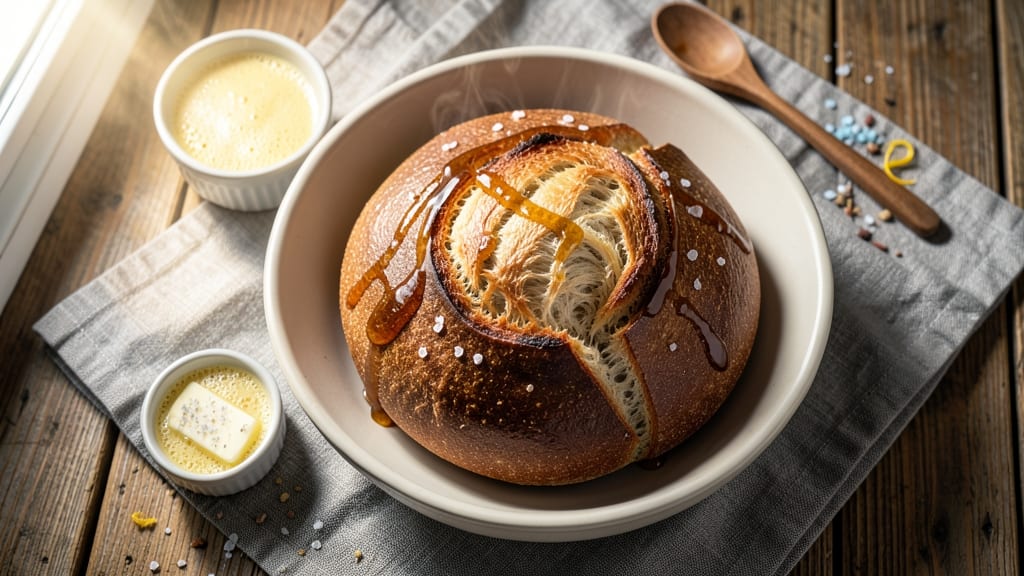 Artisan Bread Recipe Using Bread Flour: Open-Crumb Loaf With Tangy Depth
