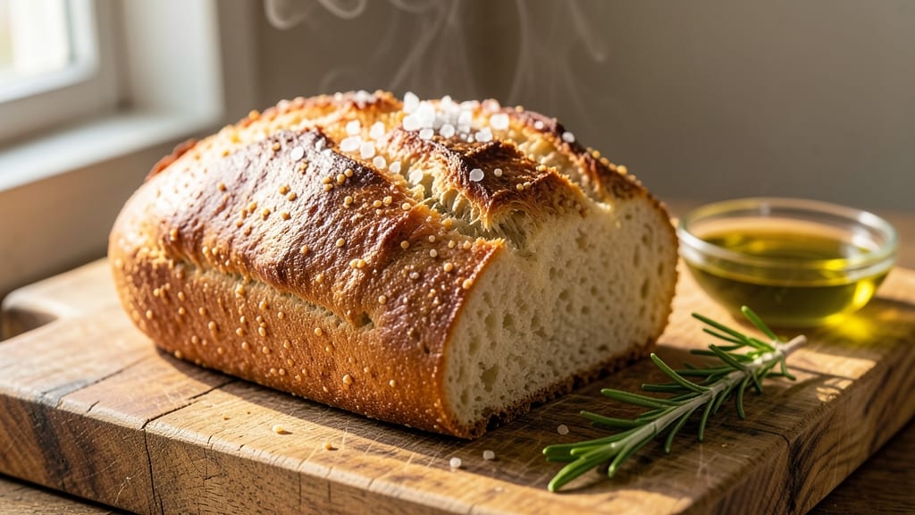 Authentic Italian Semolina Bread Recipe: Crusty, Nutty, and Light as Air