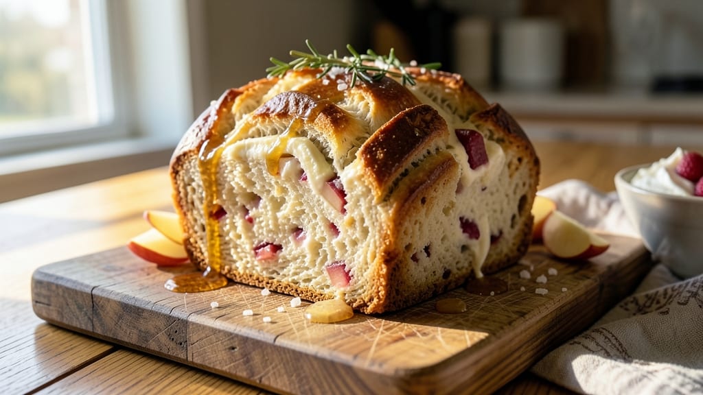 Apple Cream Cheese Bread Recipe: Swirled Sweetness With Buttery Crust