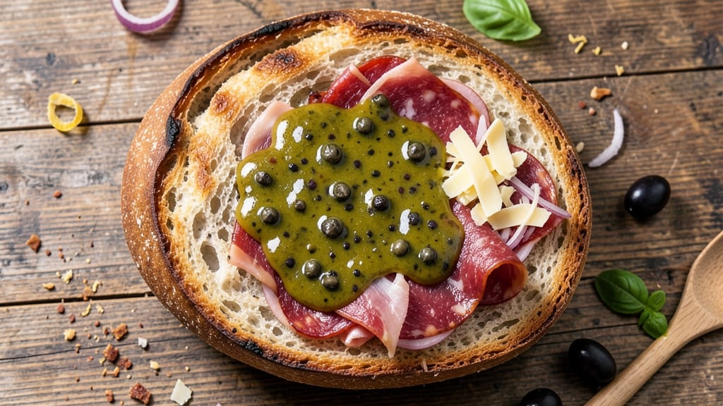 Authentic Muffuletta Bread Recipe: Olive-Packed Layers of Sicilian Flavor