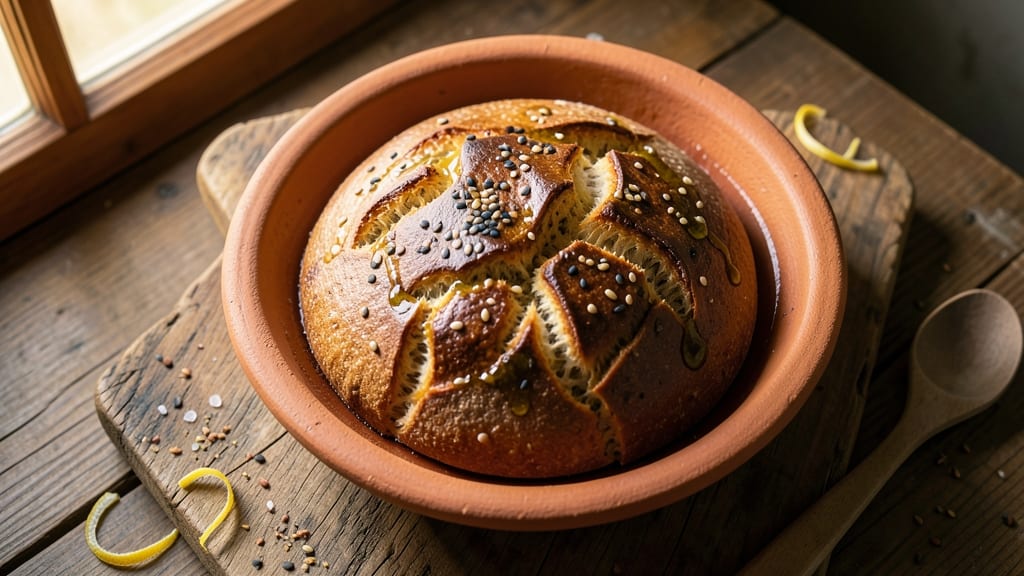 Ancient Mesopotamia Bread Recipe: Crusty Flatbread With 12-Minute Clay-Pan Perfection