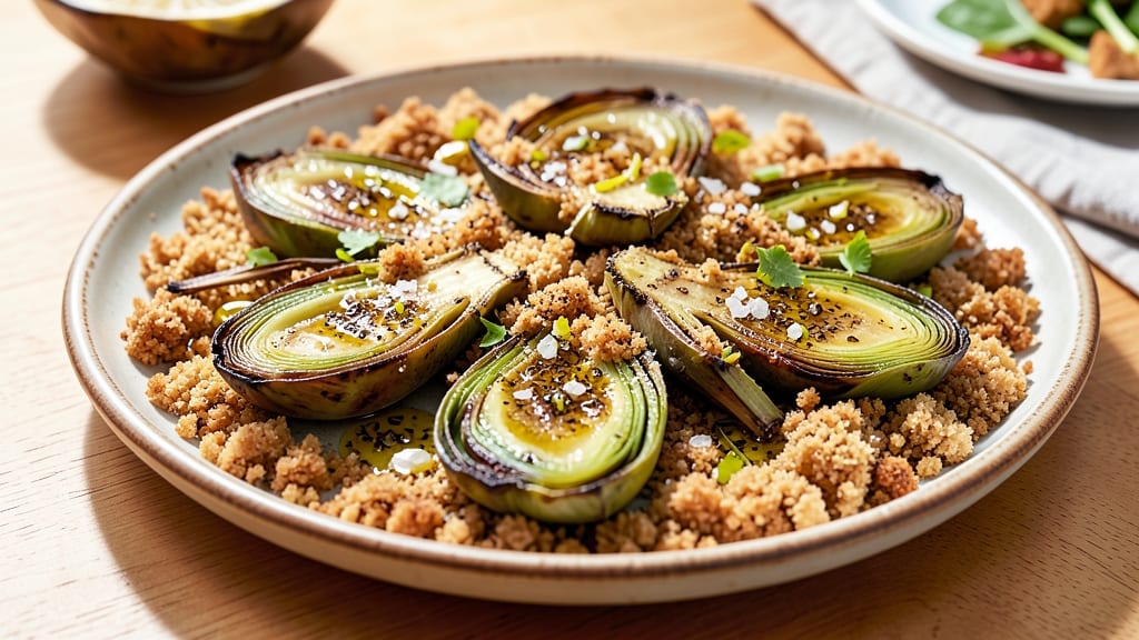 Artichoke Bread Crumbs Recipe: Crispy Topping for Roasted Artichokes and More