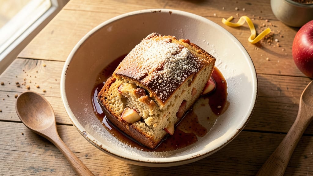 Apple Bread Recipe From The Kitchen: Warm Spice-Infused Loaf With Apple Cider Glaze